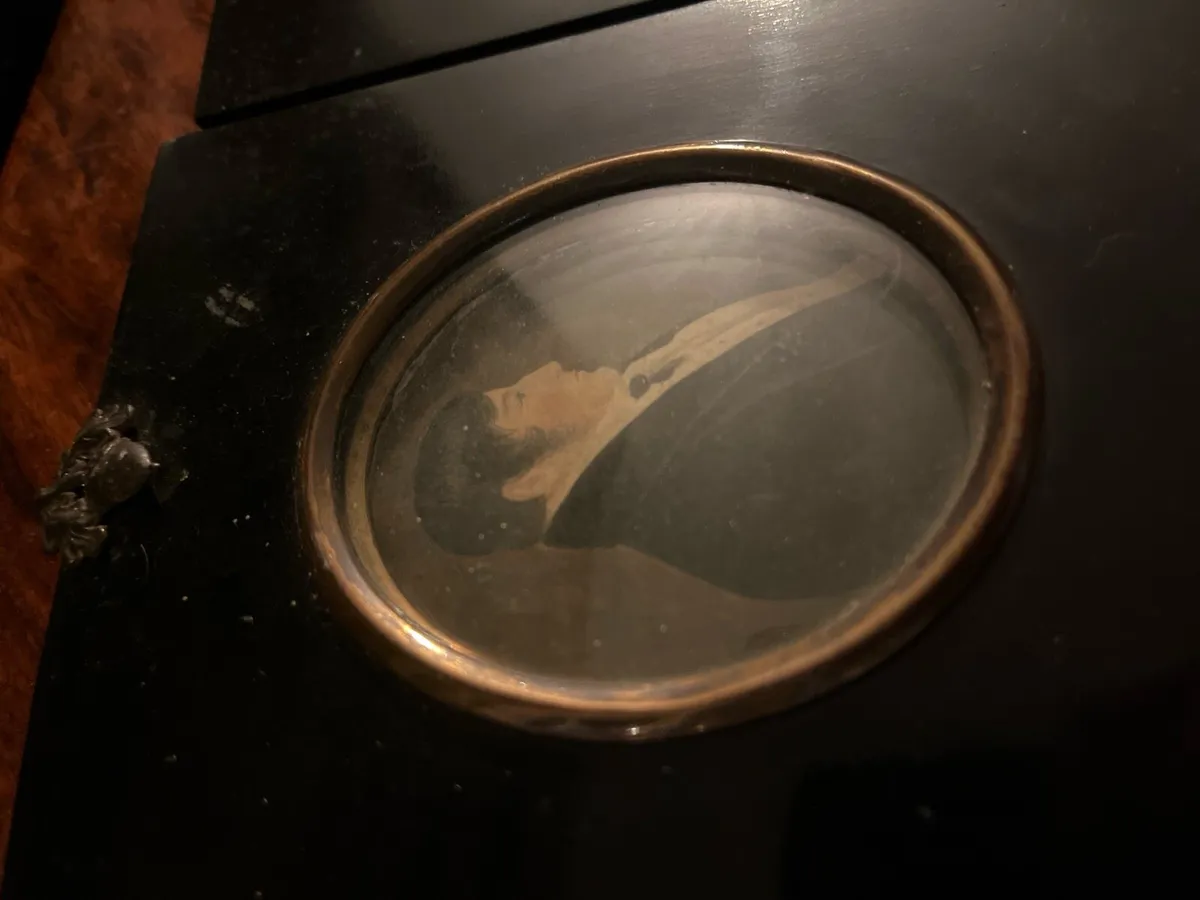 Pair of Antique Miniature Portraits - Image 4