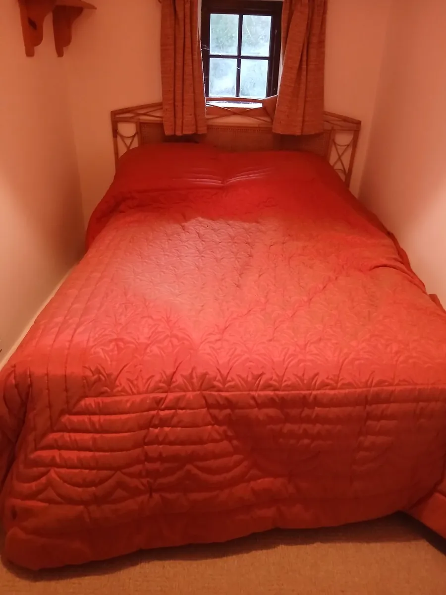 Double bed - base & mattress