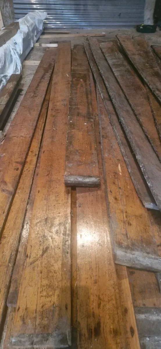 Pine floorboards - Image 1