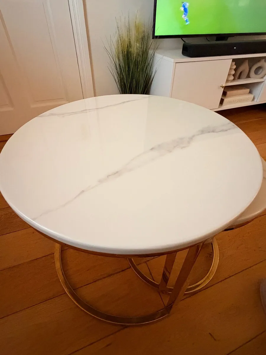 Marble table set - Image 4