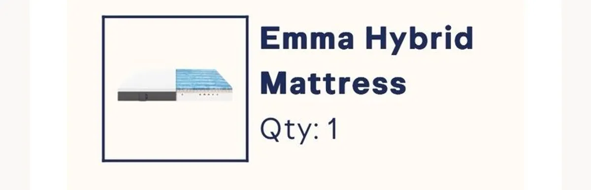 Super King Hybrid Mattress Emma's - Image 3