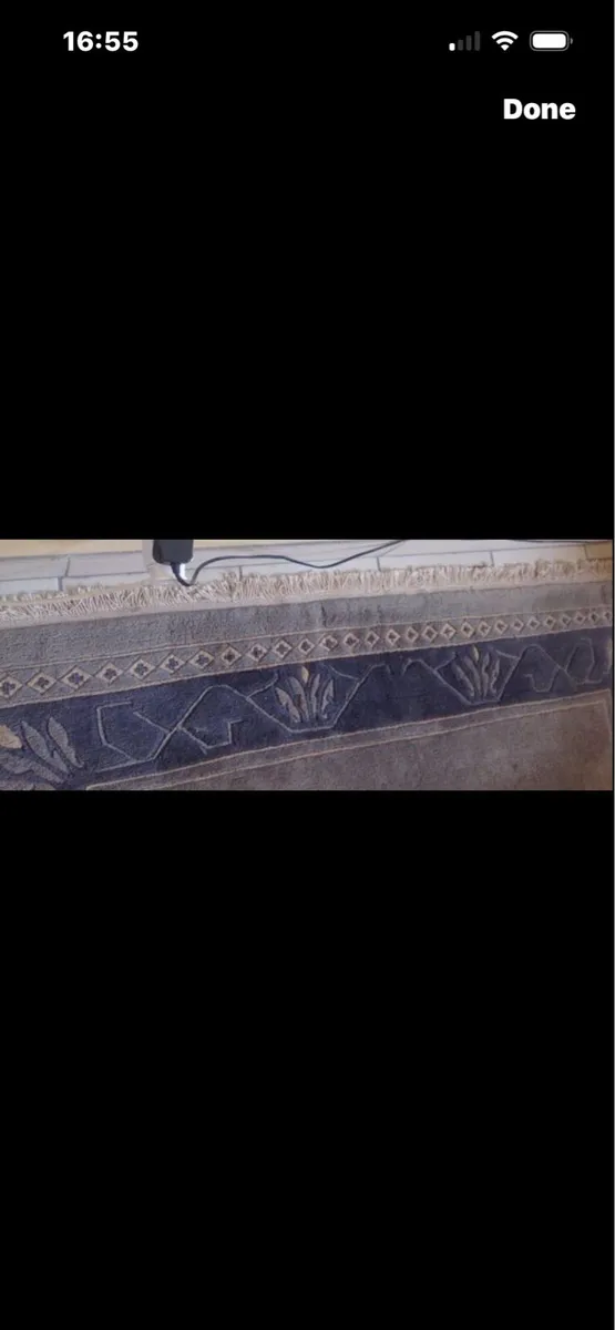 Large Hand Made Nepalese Carpet - Image 4