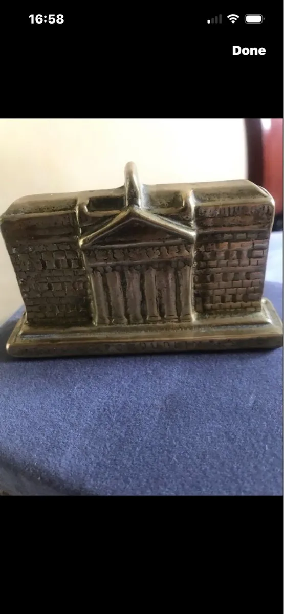 Brass GPO Dublin Ornament - Image 1