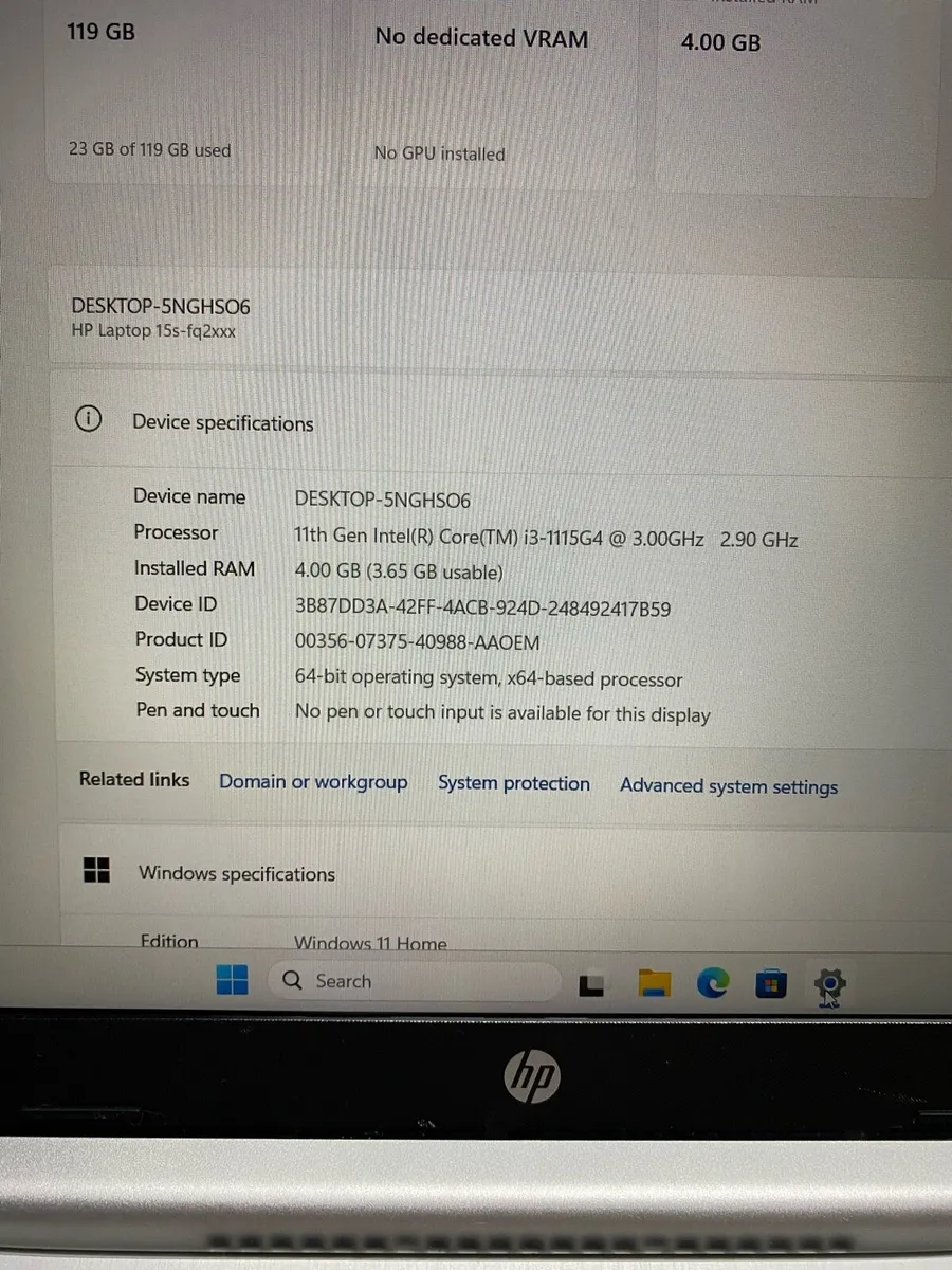 HP laptop for sale Windows 11 - Image 4