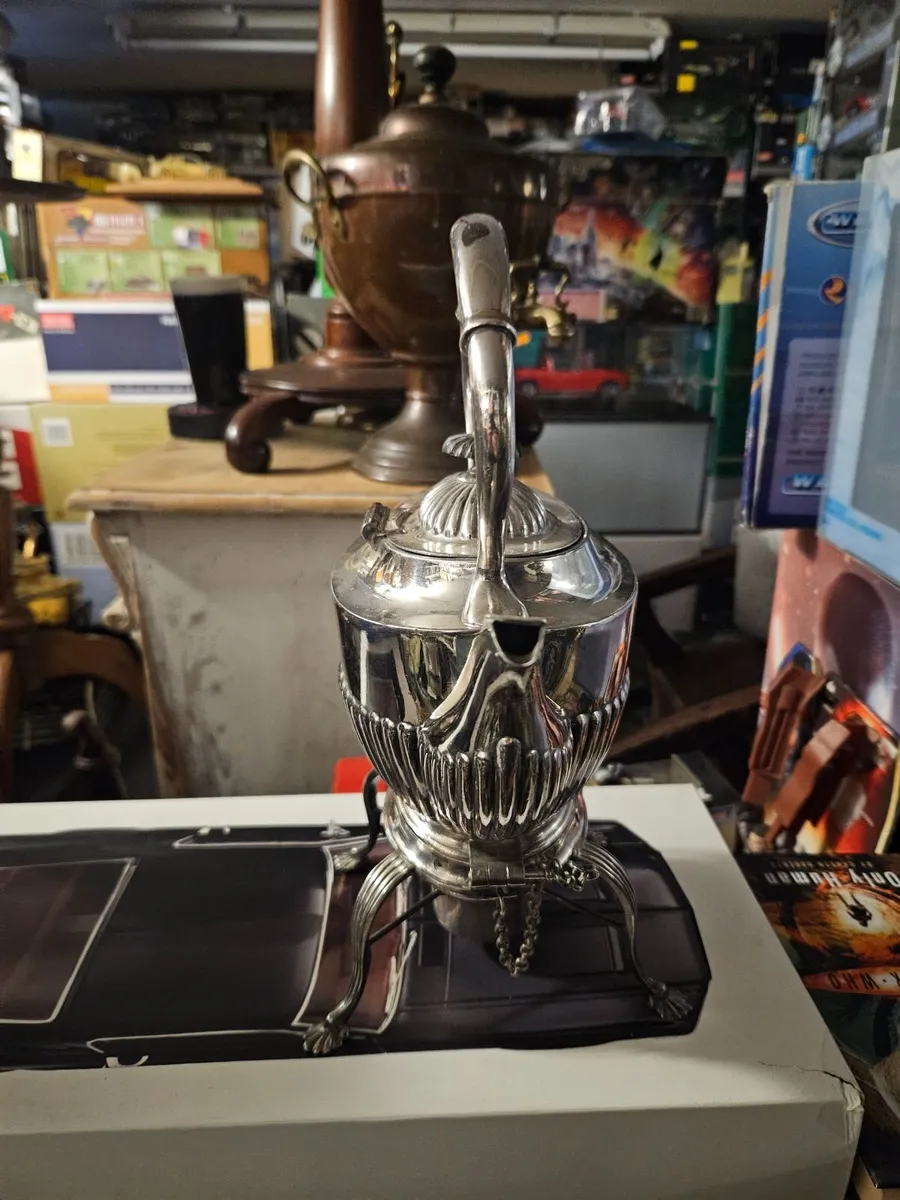 Vintage Antique Spirit Kettle - Image 4