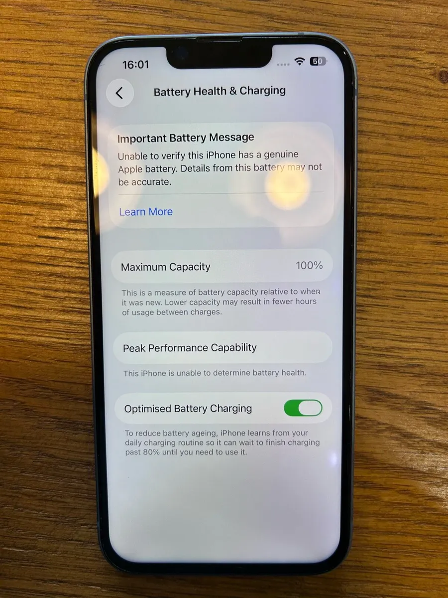 iPhone 14 Excellent condition 128Gb. Battery 100% - Image 3