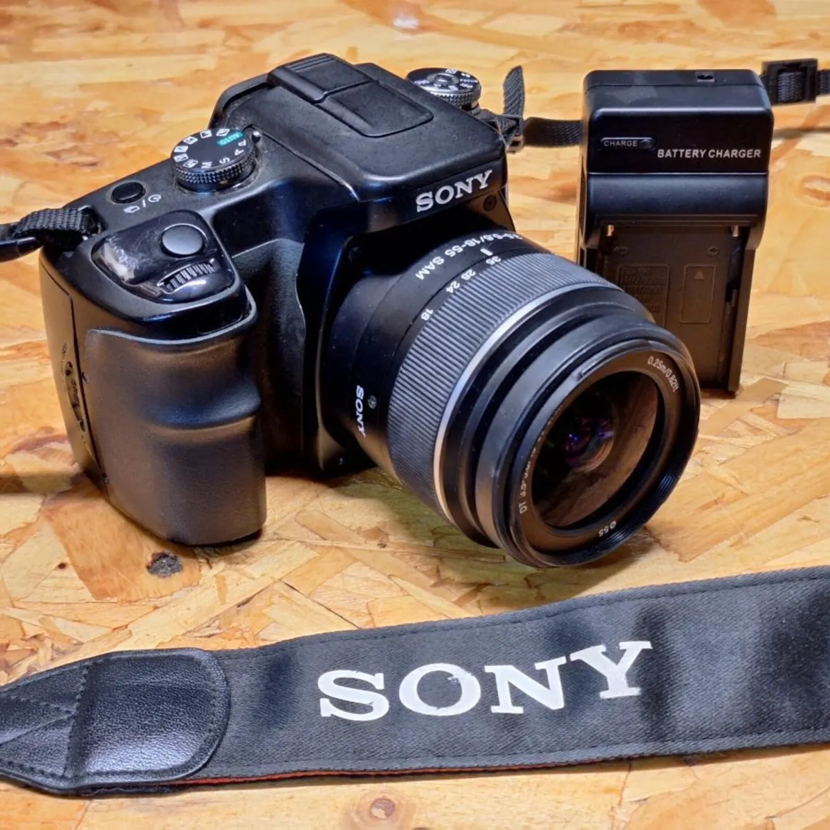 Sony Alpha 100 DSLR-A100 Digital SLR Camera with D - Image 2