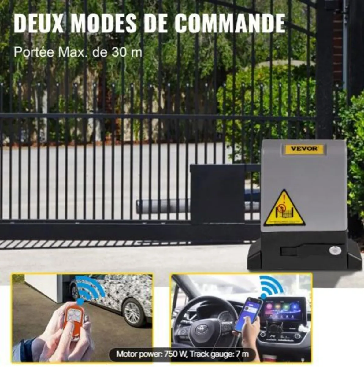 Sliding Gate Opener, 1800 KG 7 m, Automatic - Image 4