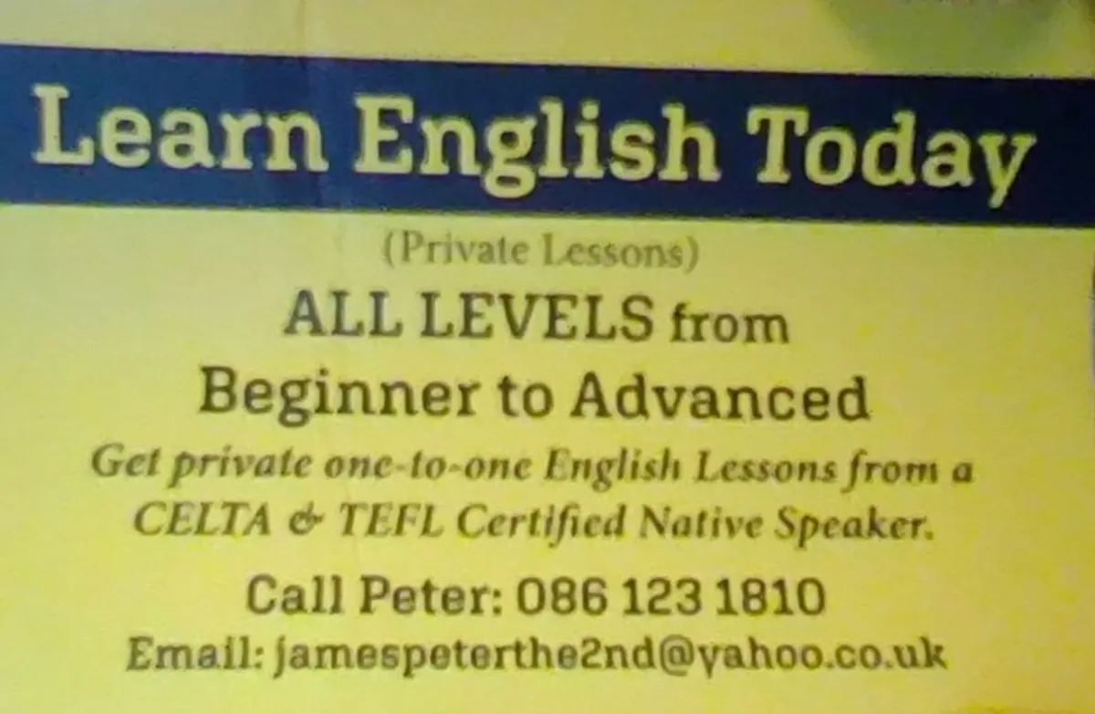 Learn English Today!