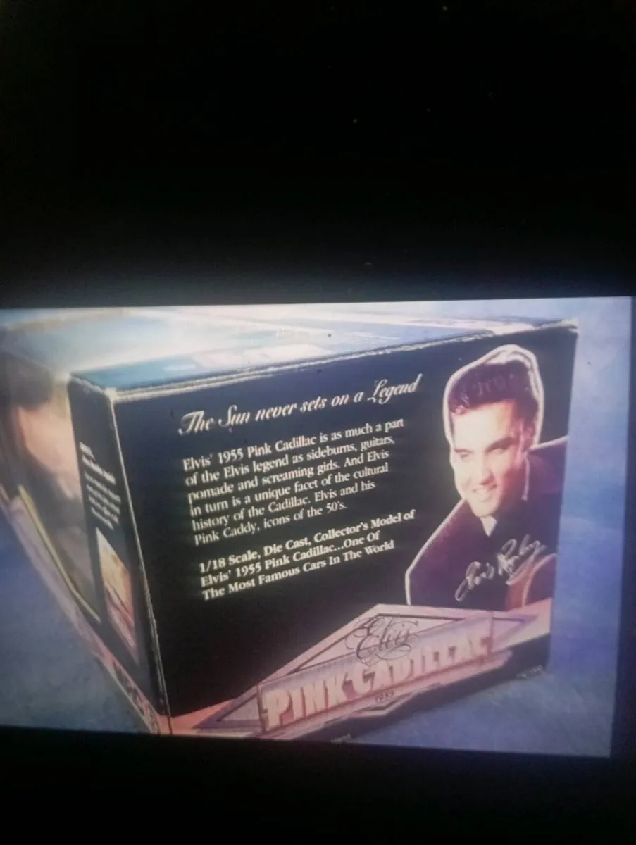 MRC ELVIS PRESLEY PINK CADILLACS CAR1-18 SCALE - Image 3