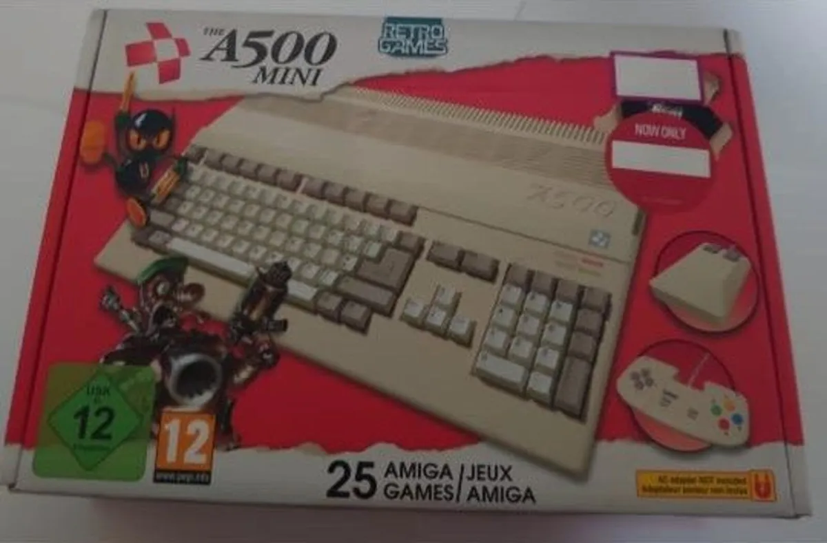 Amiga The A500 Mini Retro Console - Image 1