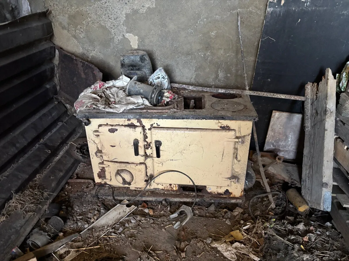 Old kitchen range