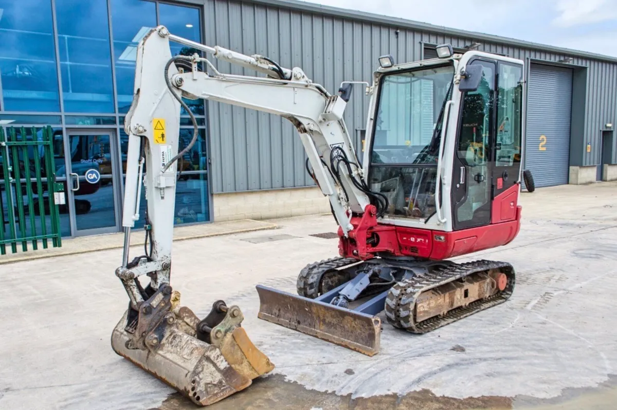 Takeuchi TB230 3 Ton Mini Digger - Image 1