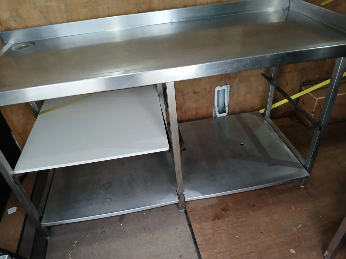Staneless steel cabbinet table delivered - Image 2