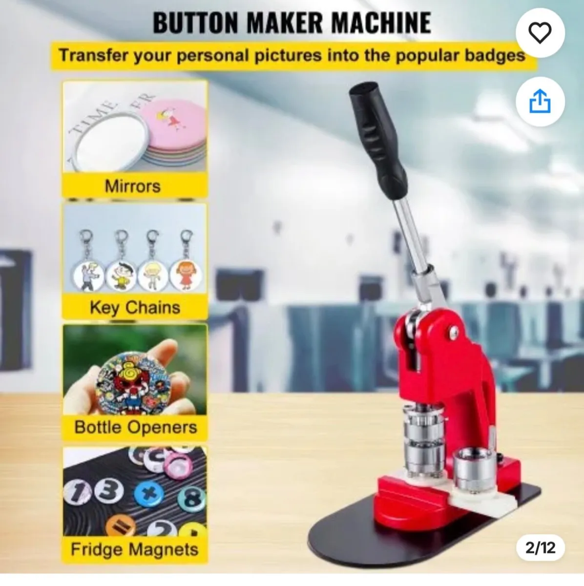 Badge maker / button maker - Image 2
