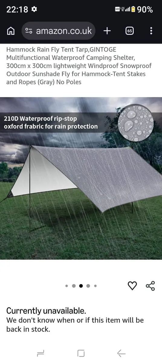 Rainfly tarp - Image 3