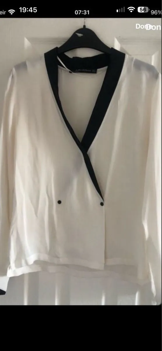 Ladies Zara blouse size S €5 - Image 4