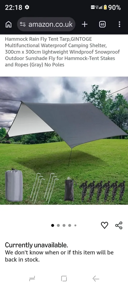 Rainfly tarp - Image 1