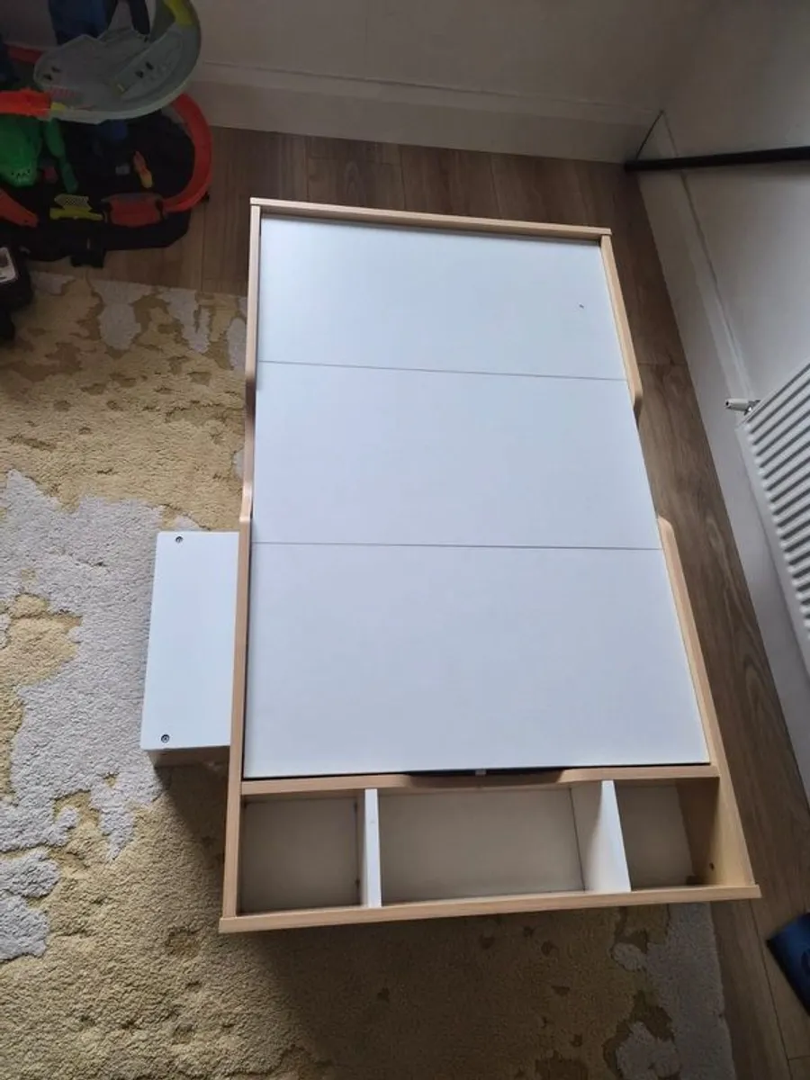 Build 'n' Store Wooden Desk Building Table - Image 2