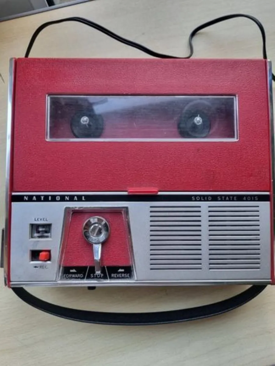 National Solid State 401S portable reel-to-reel - Image 2