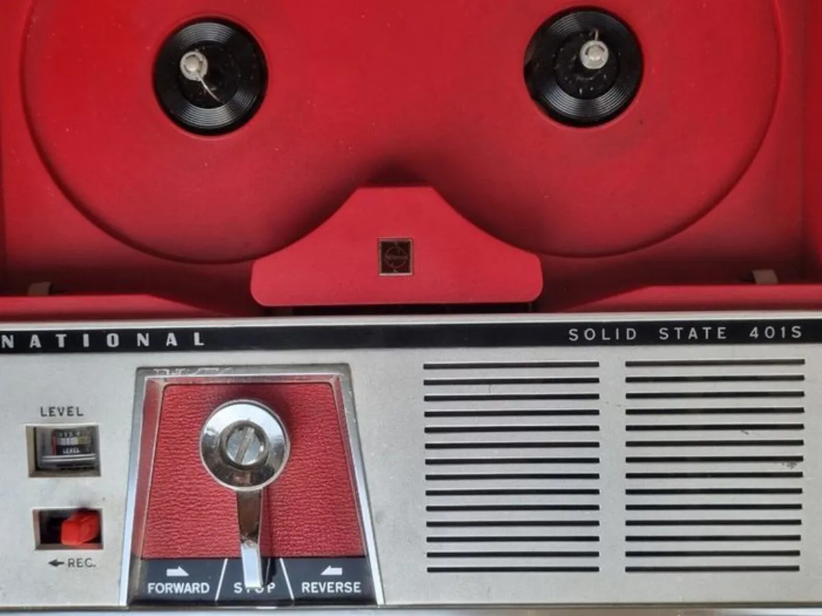 National Solid State 401S portable reel-to-reel - Image 3