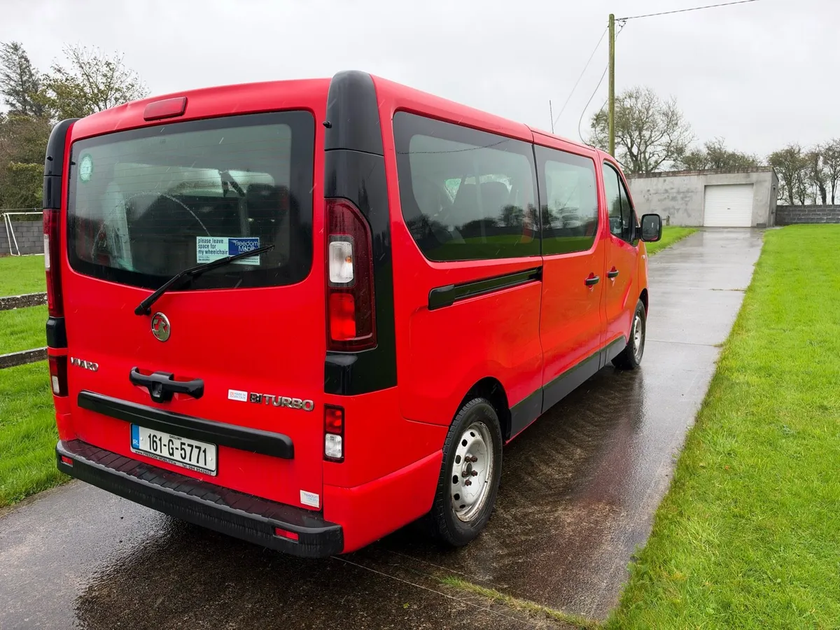 2016 Opel Vivaro 1.6cdti Minibus 9 seater - Image 4