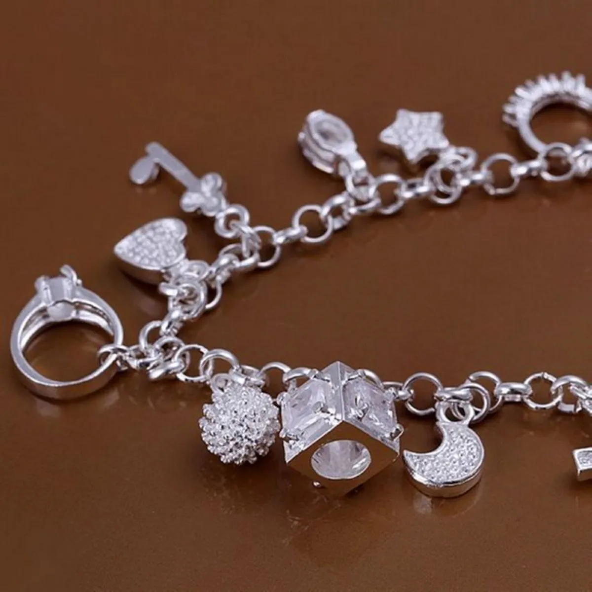 Girls Fashion Charm Bracelet, Free Post - Image 3