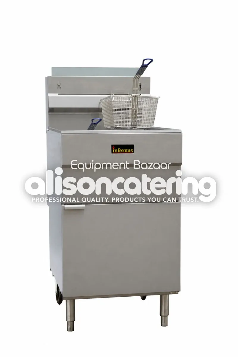 Infernus 5 Burner 37L Twin Basket Gas Fryer - Image 4