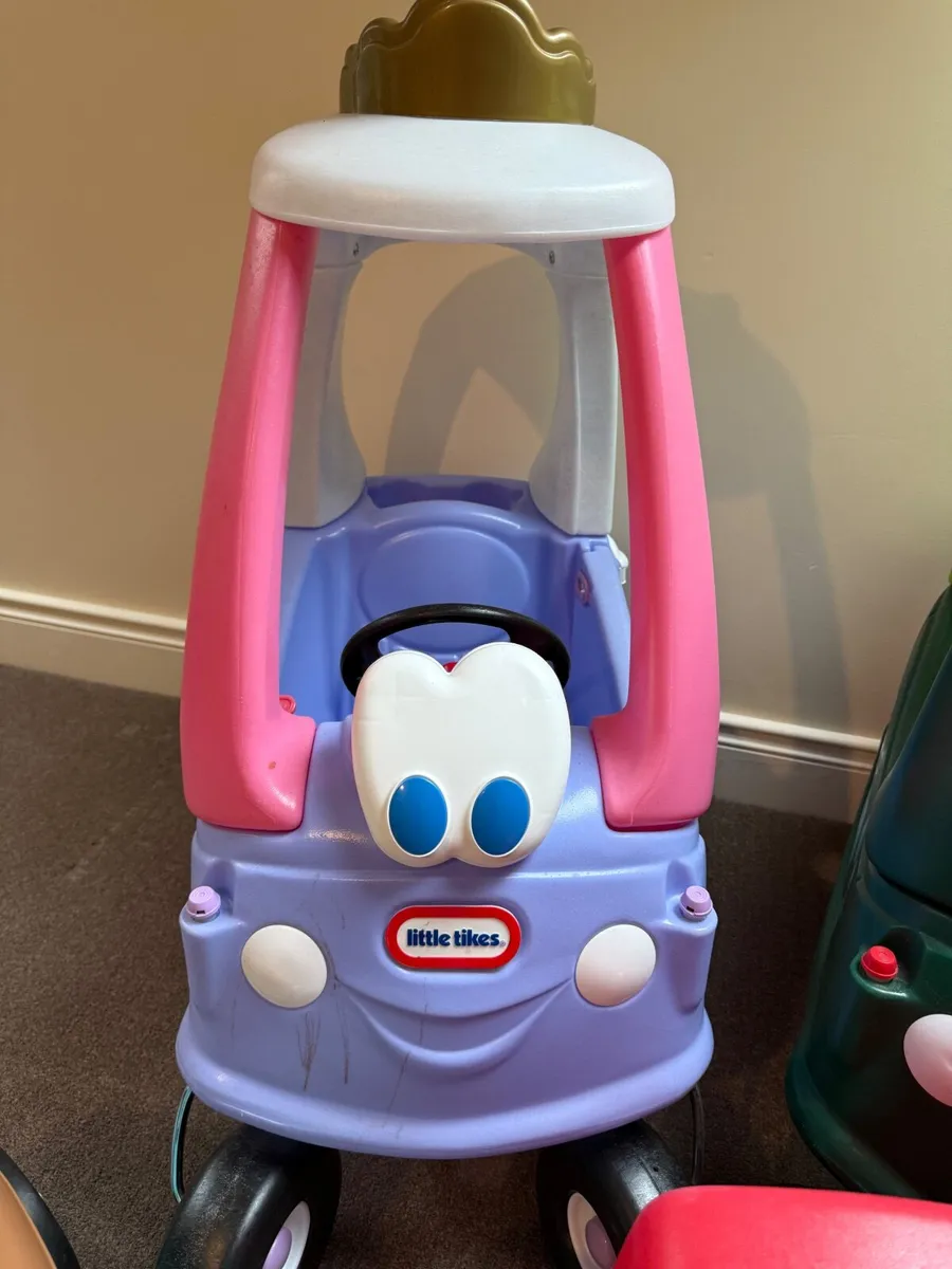 Little Tikes Cozy Coupe Bundle – Princess & Dino C - Image 2
