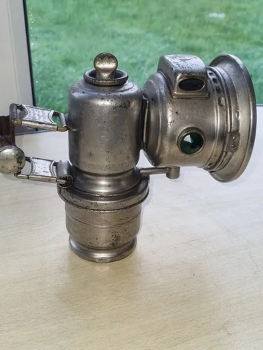 Carbide (acetylene) lamp made by Joseph  Lucas - Image 3