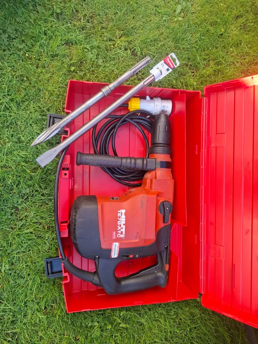 Hilti te76 warranty 6-months/receipt - Image 1