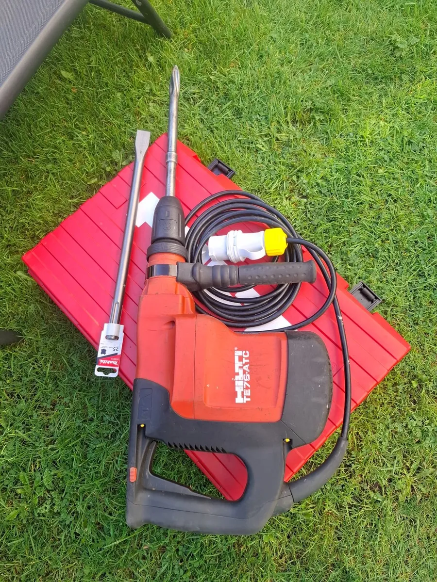 Hilti te76 warranty 6-months/receipt - Image 3