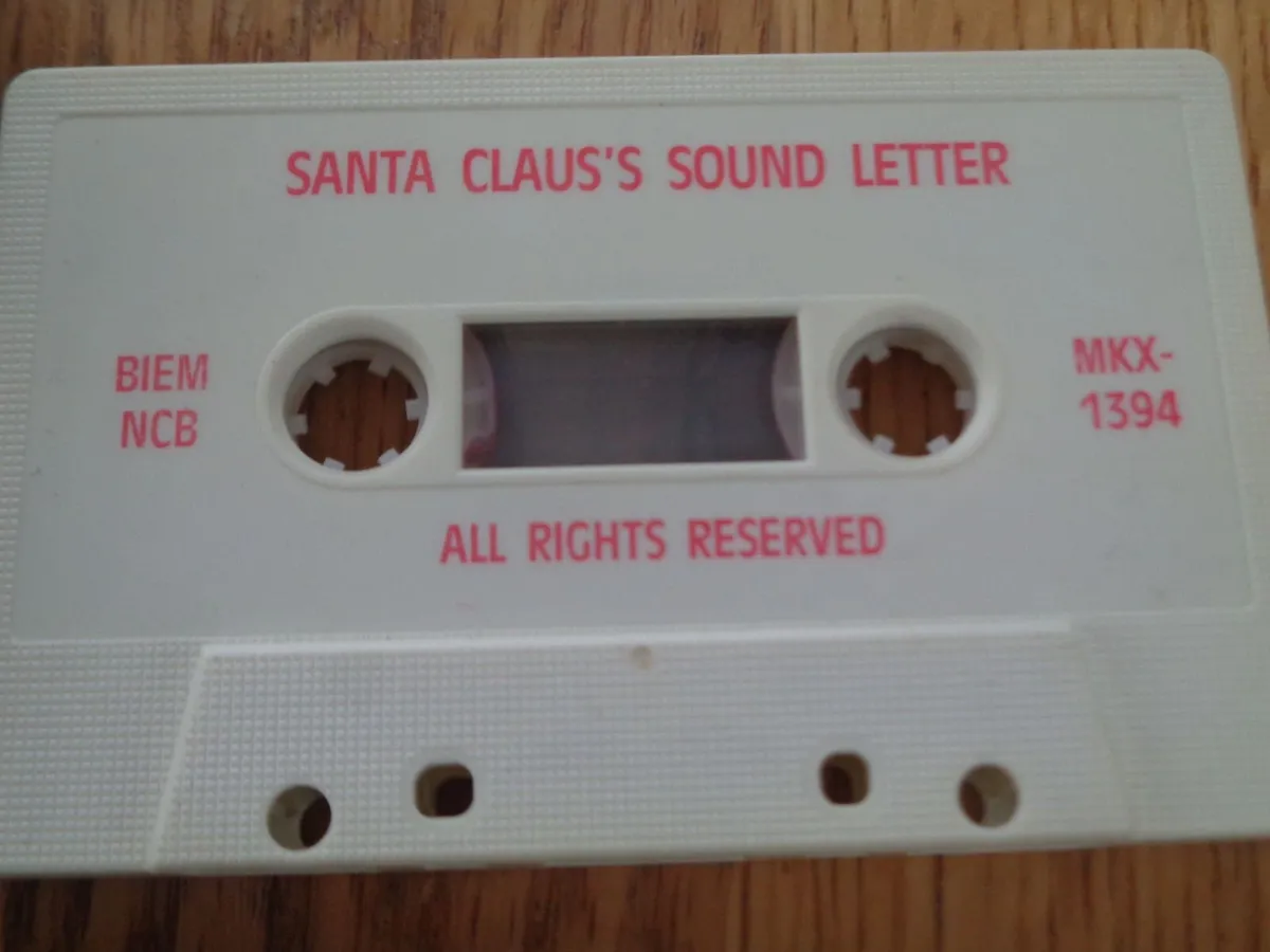 Santa Class Letter Cassette Tape for Sale - Image 3