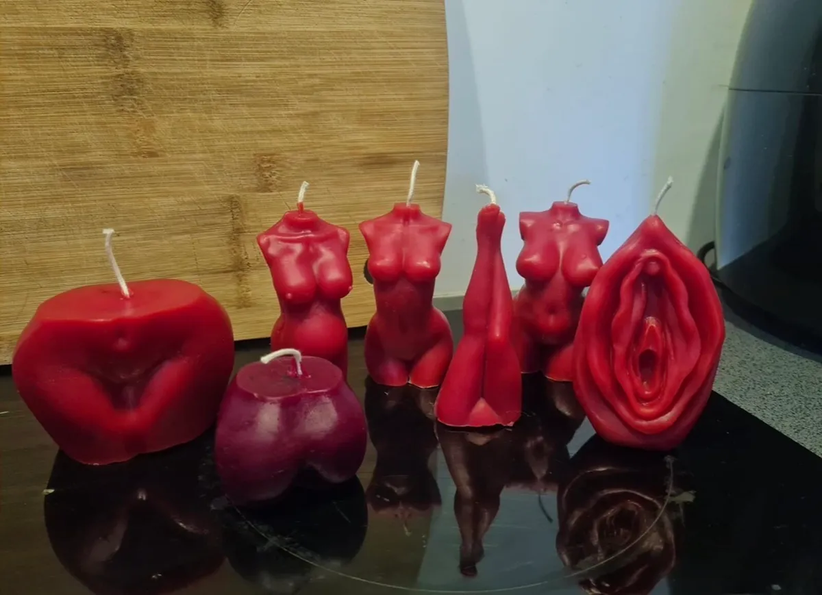 100% beeswax candles - Image 1