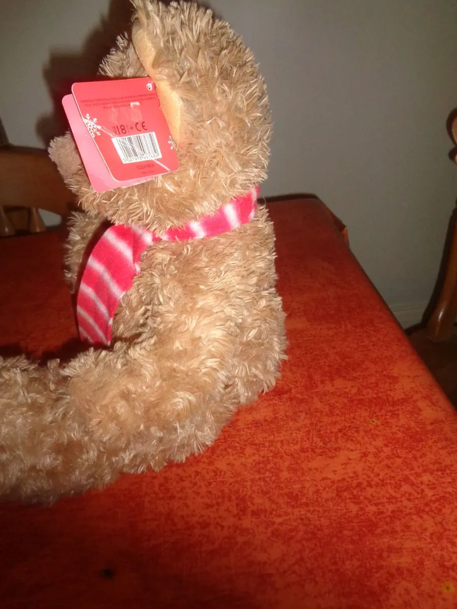 Cuddly Christmas Bear for Sale - Image 4