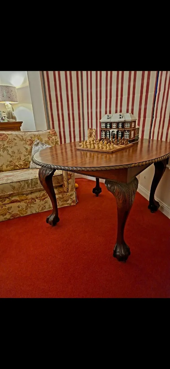 Complete Antique Mahogany Dining Suite - Image 4