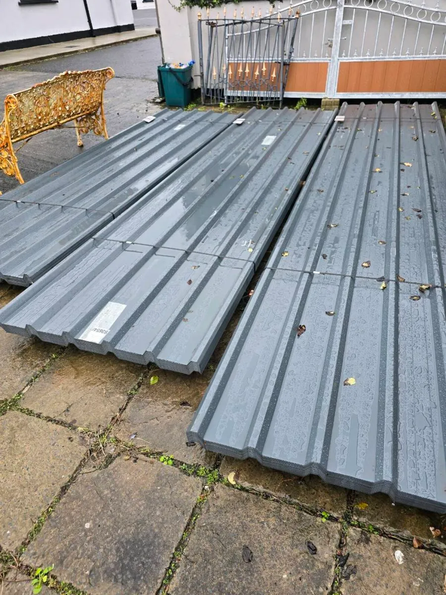 NEW BOX PROFILE ROOF SHEETING – Slate Grey - Image 3