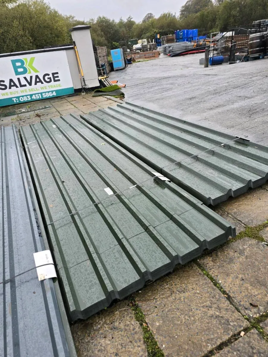 NEW BOX PROFILE ROOF SHEETING – JUNIPER GREEN - Image 3