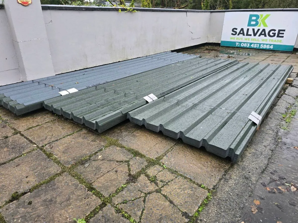 NEW BOX PROFILE ROOF SHEETING – JUNIPER GREEN - Image 3