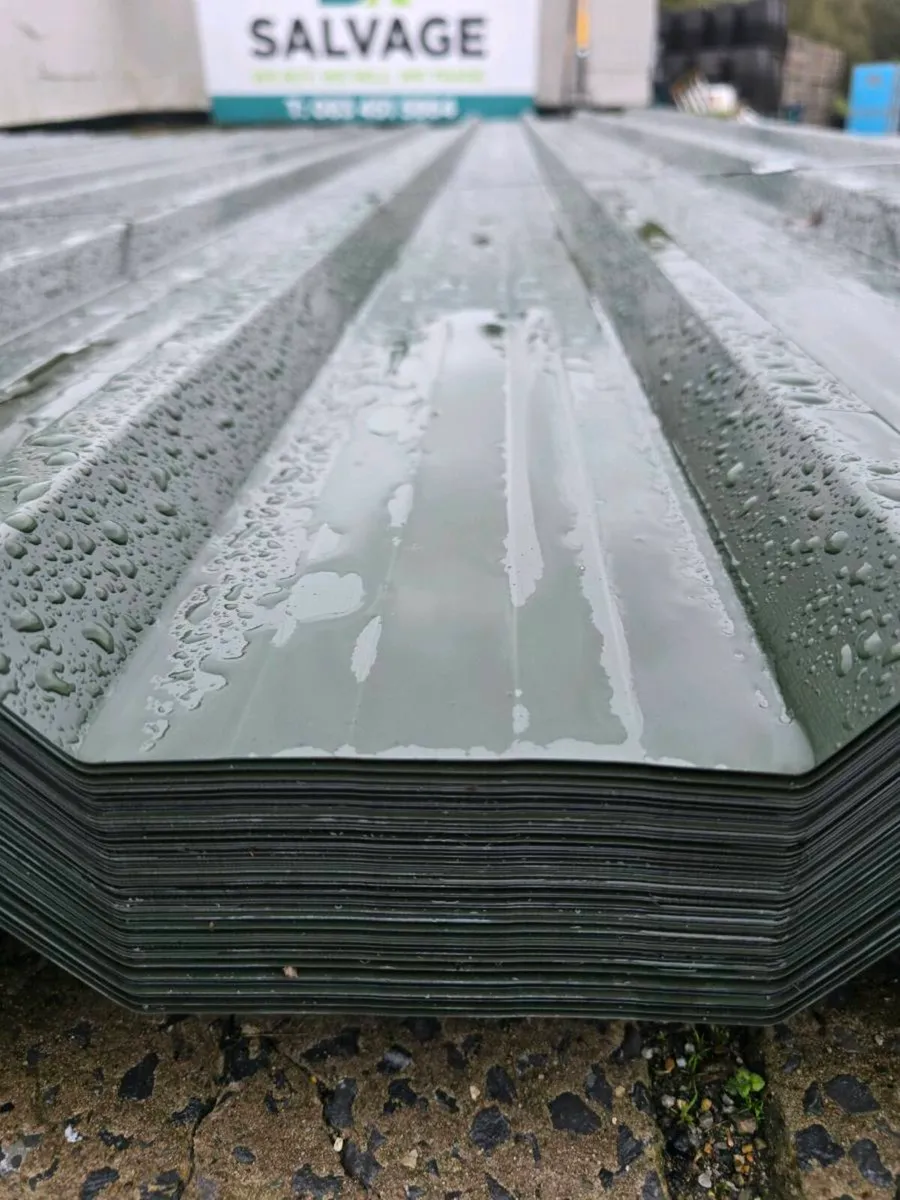 NEW BOX PROFILE ROOF SHEETING – JUNIPER GREEN - Image 4