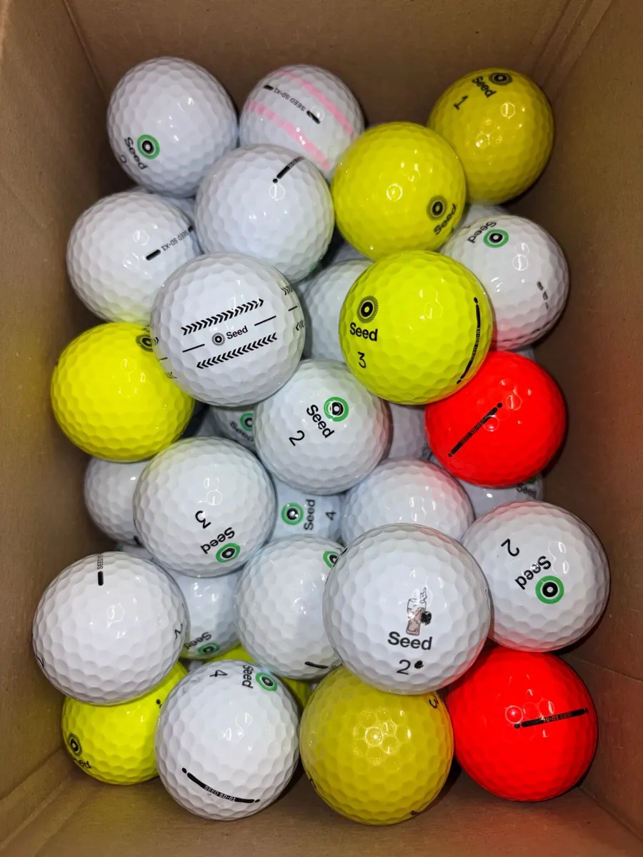 Seed 01/02/x1 Premium Golf Ball Mix Grade A