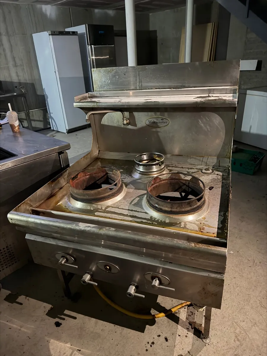 Wokmaster Commercial Double Wok Cooker