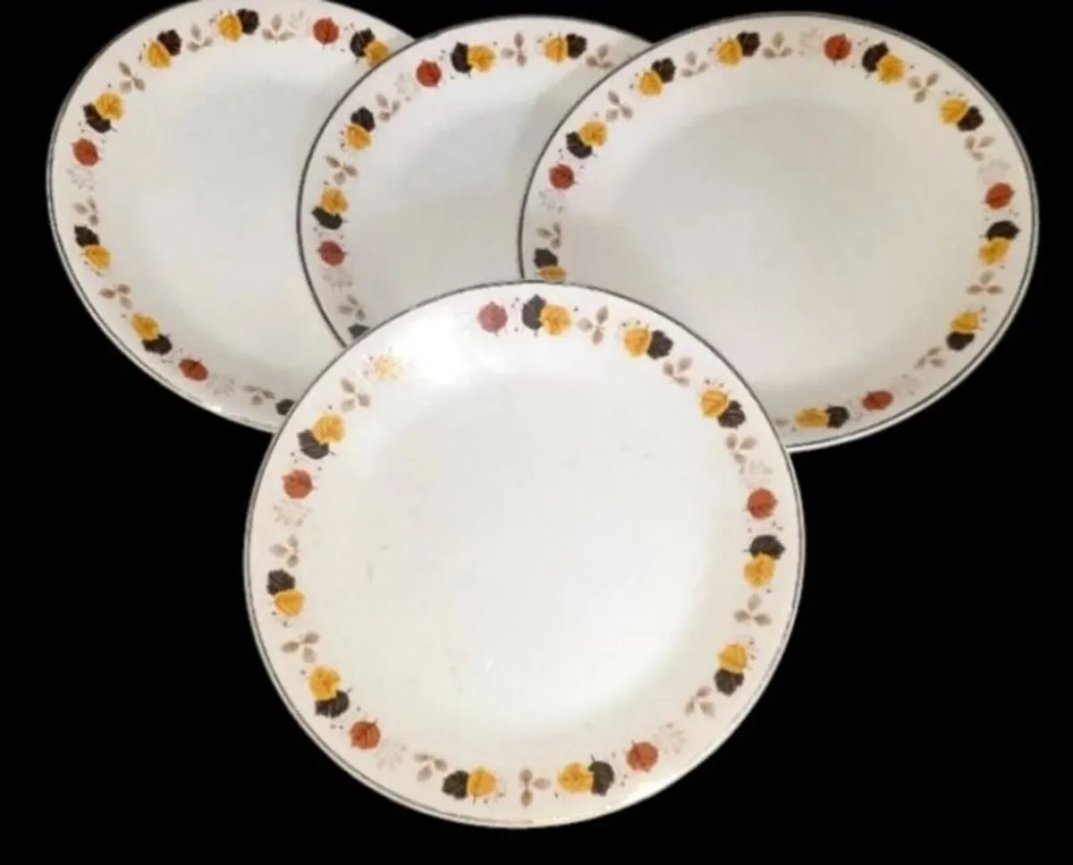 Vintage Arklow Pottery"Autumn Leaves"Plates Small - Image 2