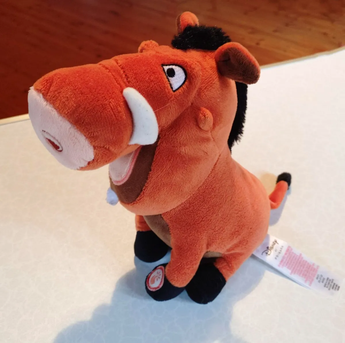 SMALL DISNEY WILD BOAR PUMBAA (GOOD CONDITION). - Image 1