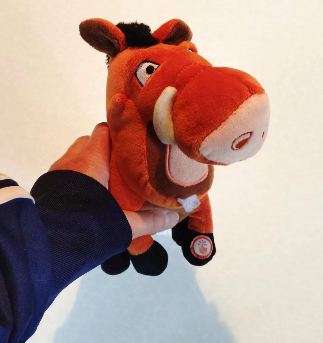 SMALL DISNEY WILD BOAR PUMBAA (GOOD CONDITION). - Image 4