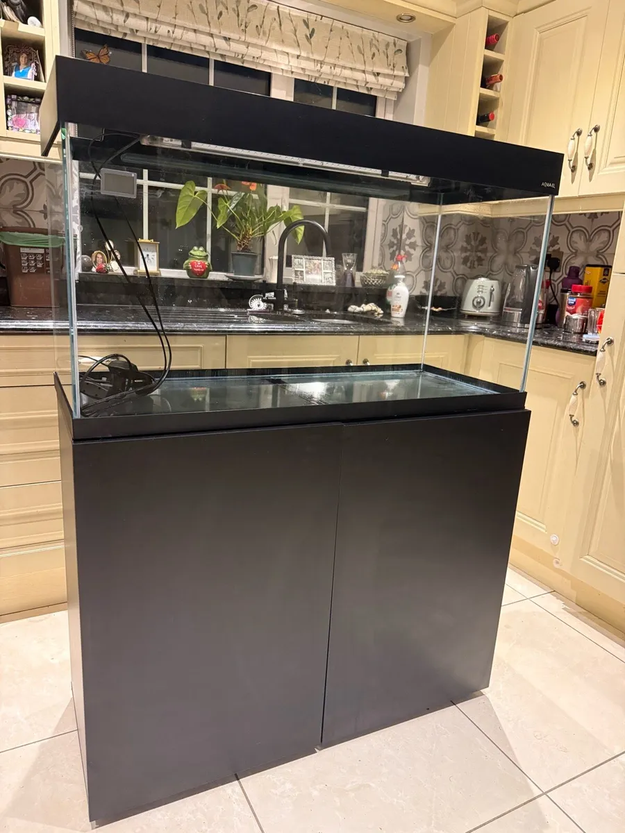 300L Aquarium & Cabinet + JBL External Filter - Image 1