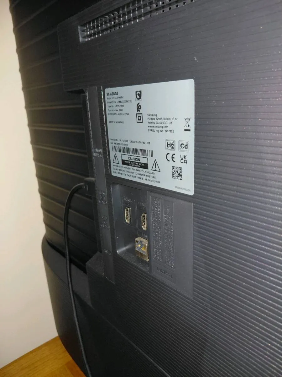 Samsung 55 inch crystal uhd 4k TV 2025 - Image 1
