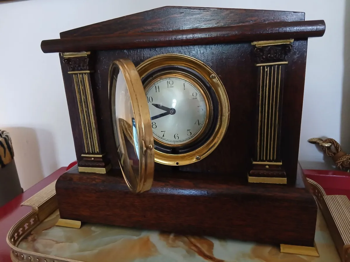 Antique Mantel Clock - Image 3