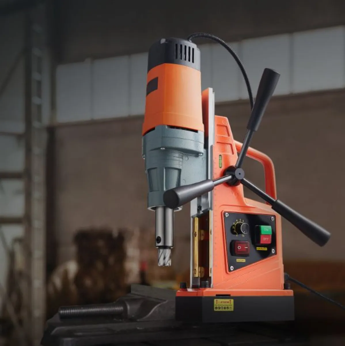 1550W Mag Drill 50mm 13000N Portable Press 500RPM - Image 3
