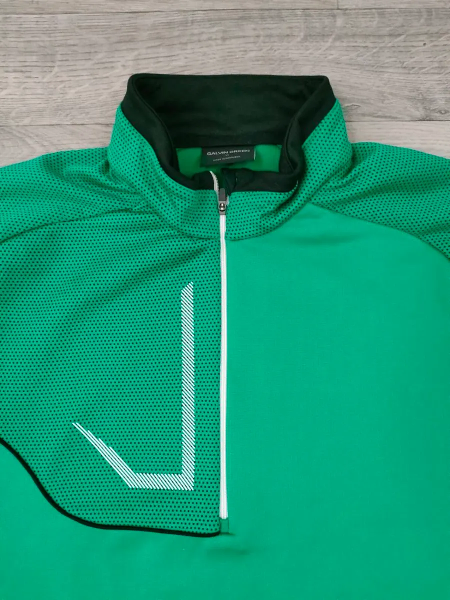 Galvin Green Half Zip Golf Jumper Mens Medium - Image 4